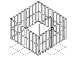 Free Standing Stall